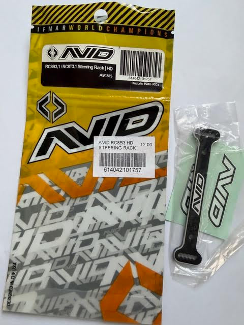 AVID Part #AV1815 RC8B3.1 / RC8T3.1 Steering Rack / HD
