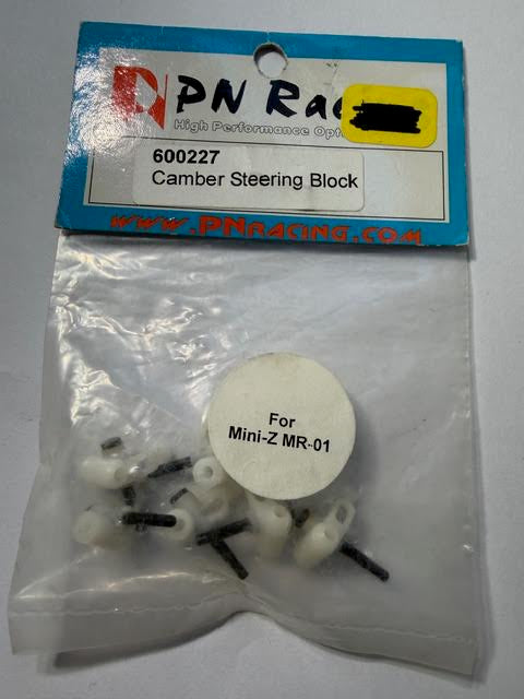 PN Racing Part #600227 Camber Steering Block for Mini-Z MR-01