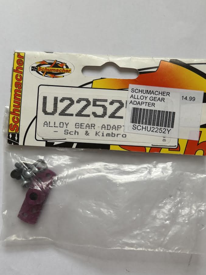 Schumacher Part #SCHU2252Y Alloy Bear Adaptor - Sch & Kimbro