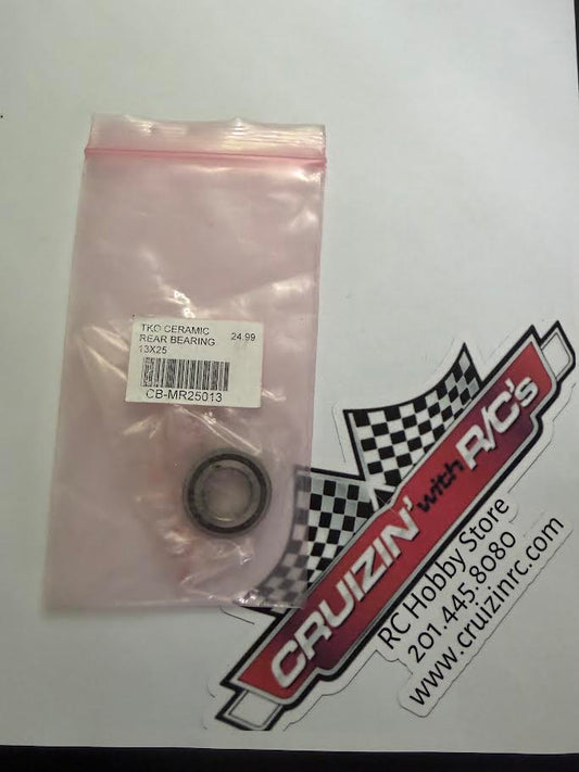 TKO Part #CB-MR25013 Ceramic Rear Bearing 13x25