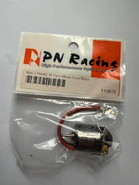 PN Racing Part #110670 Mini-Z PNWC 70 Turn Ball Bearing Motor -  Official Stock Motor