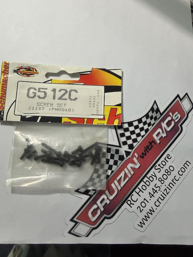 Schumacher Part #G512C Screw Set 211XT (PN0060)