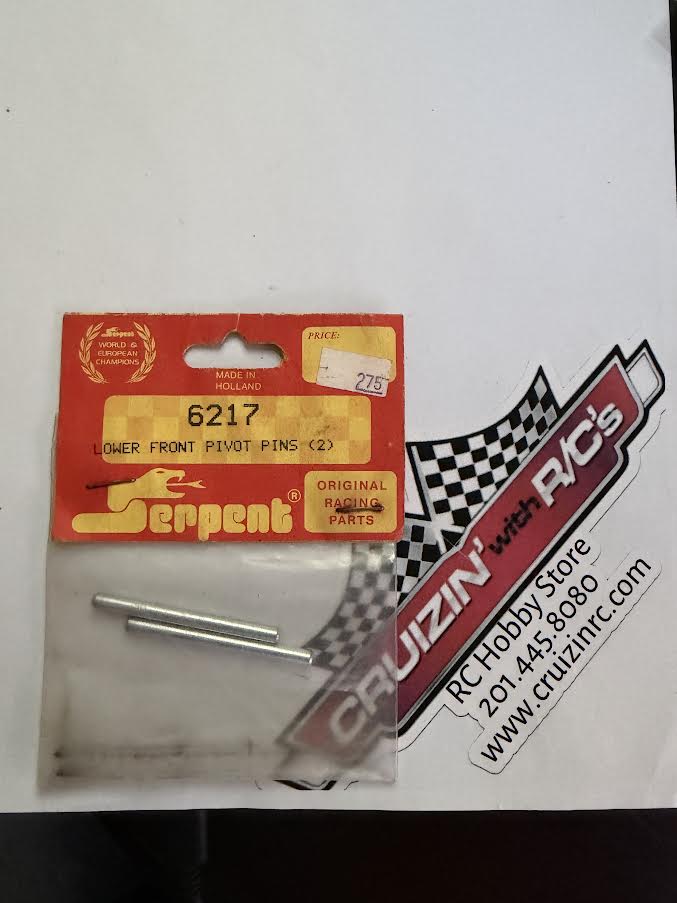 Serpent Part #SER6217 Lower Front Pivot Pins (2)