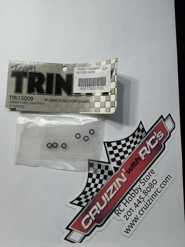 Trinity Part #TRI13009 Rubber Motor Shims Armature Dampner