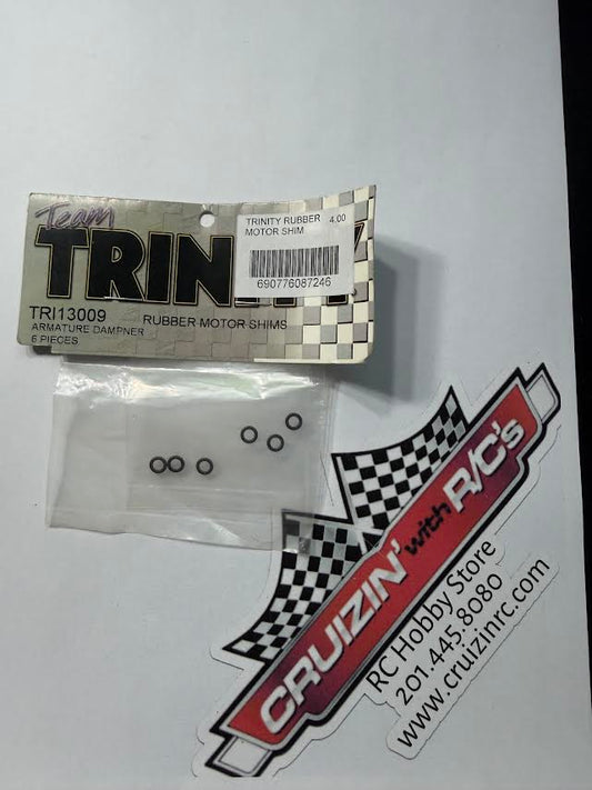 Trinity Part #TRI13009 Rubber Motor Shims Armature Dampner