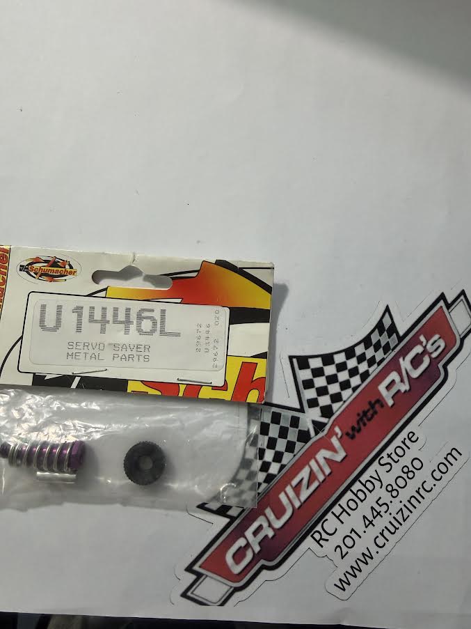 Schumacher Part #U1446L Servo Saver Metal Part Set