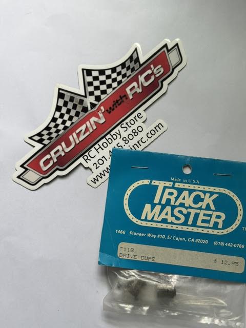 Track Master Part #TRM-7118 Drive Cups NIB - vintage