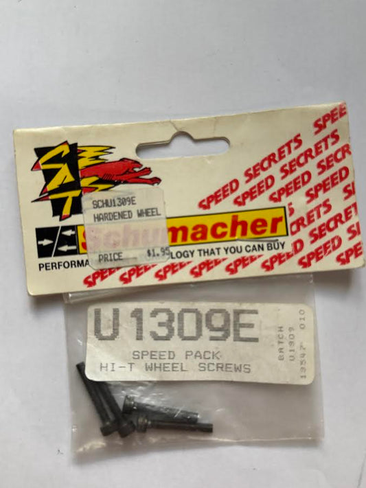 Schumacher Part #SCHU1309E Speed Pack Hi-T Wheel Screws