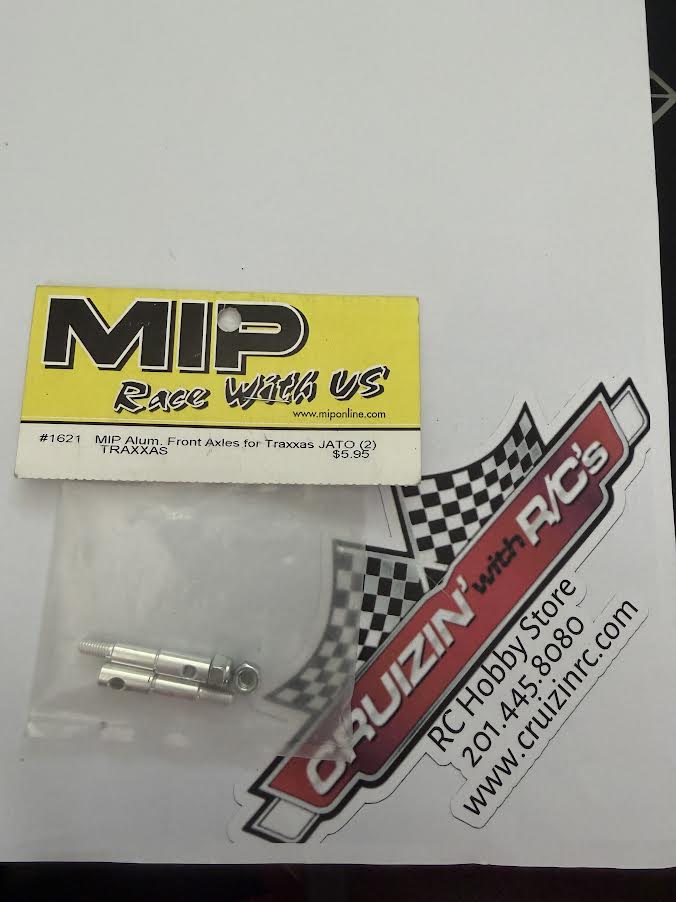 MIP Part #1621 Aluminum Front Axles for Traxxas JAO (2)