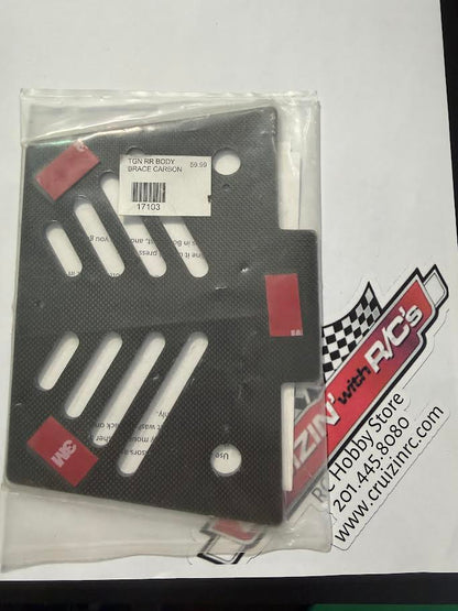 Team GoNads TGN Part #17103 RR Body Brace Carbon