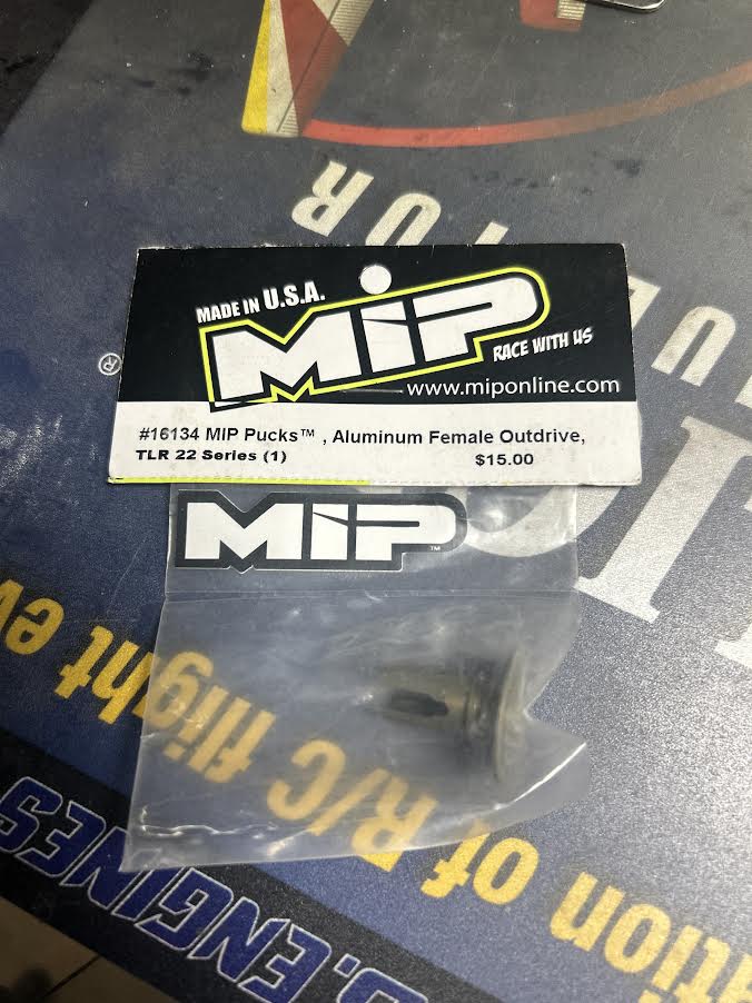 MIP Part #16134 Pucks, Aluminum Female Outdrive TLR 22 Series (1)
