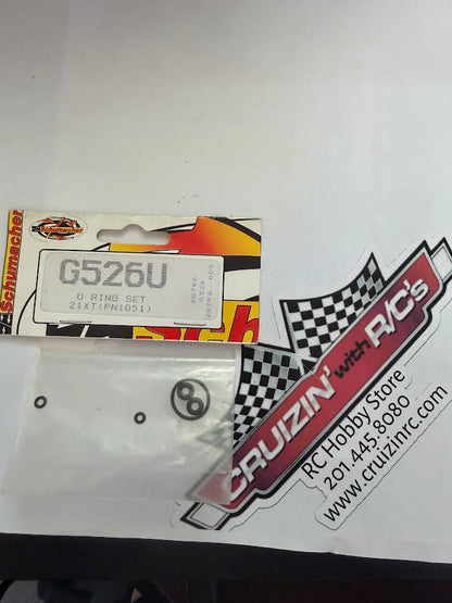 Schumacher Part #G526U O-Ring Set 21XT (PN1051)