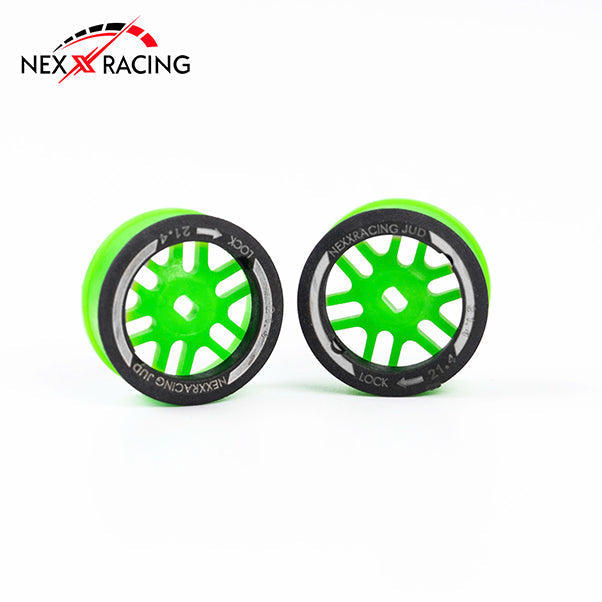 NEXX Racing AWD Rear Wheel Green R14