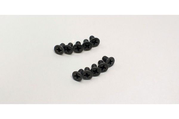 Kyosho Part #1-S33006 Flat Head Screw (M3x6/10pcs)