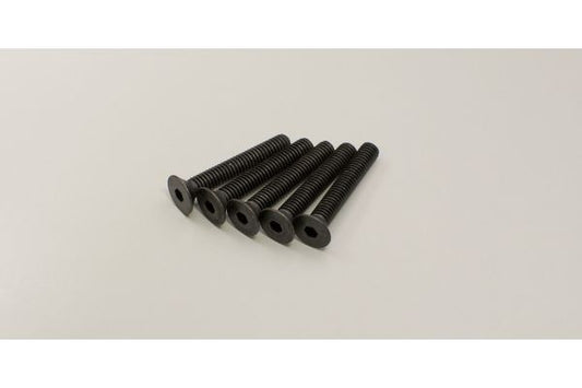 Kyosho Part #1-S34025H Flat Head Screw(Hex/M4x25/5pcs)
