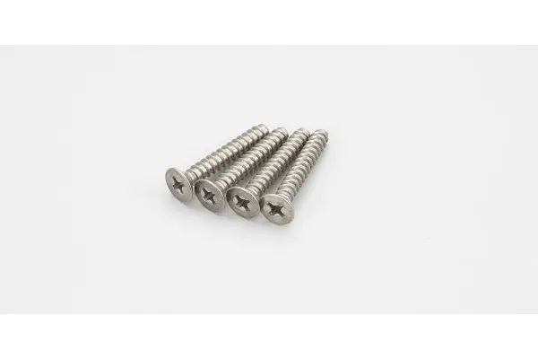 Kyosho Part #1-S34025TPT TP Flat Head Screw (Titanium/M4x25/4pcs)