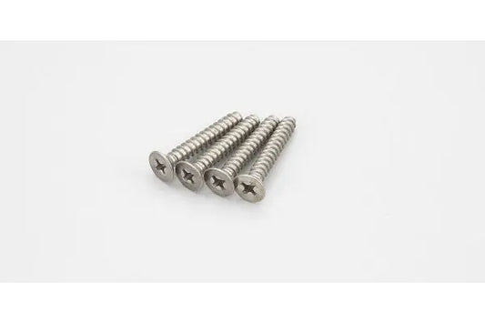 Kyosho Part #1-S34025TPT TP Flat Head Screw (Titanium/M4x25/4pcs)