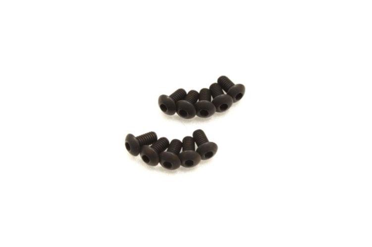 Kyosho 1-S12605H Button Screw (Hex/M2.6x5/10pieces) Plazma Formula - PowerHobby