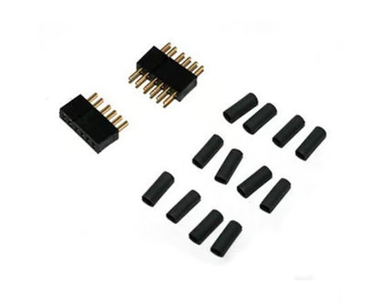 Deans Part #WSD1006 Connector 6 Pin - 6 Pin Pair w/Shrink Tubing