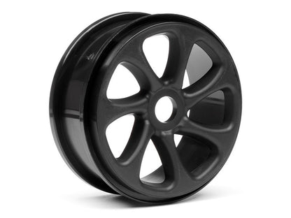 HPI Racing Part #101371 Black Turbine Wheels Pulse 4.6 Buggy RTR