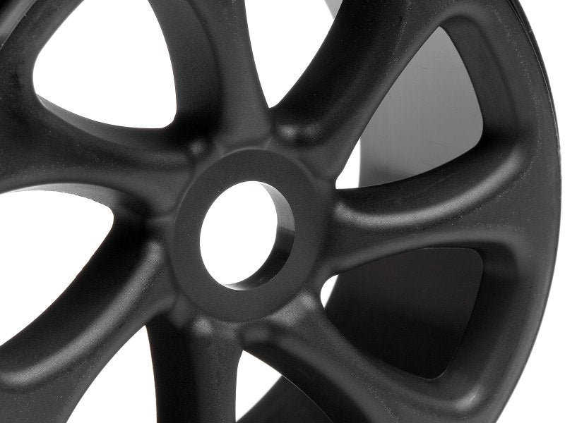 HPI Racing Part #101371 Black Turbine Wheels Pulse 4.6 Buggy RTR