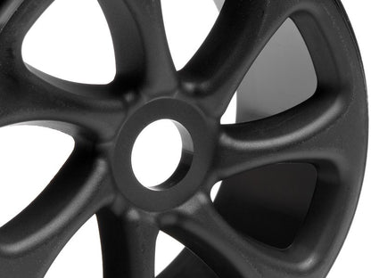 HPI Racing Part #101371 Black Turbine Wheels Pulse 4.6 Buggy RTR