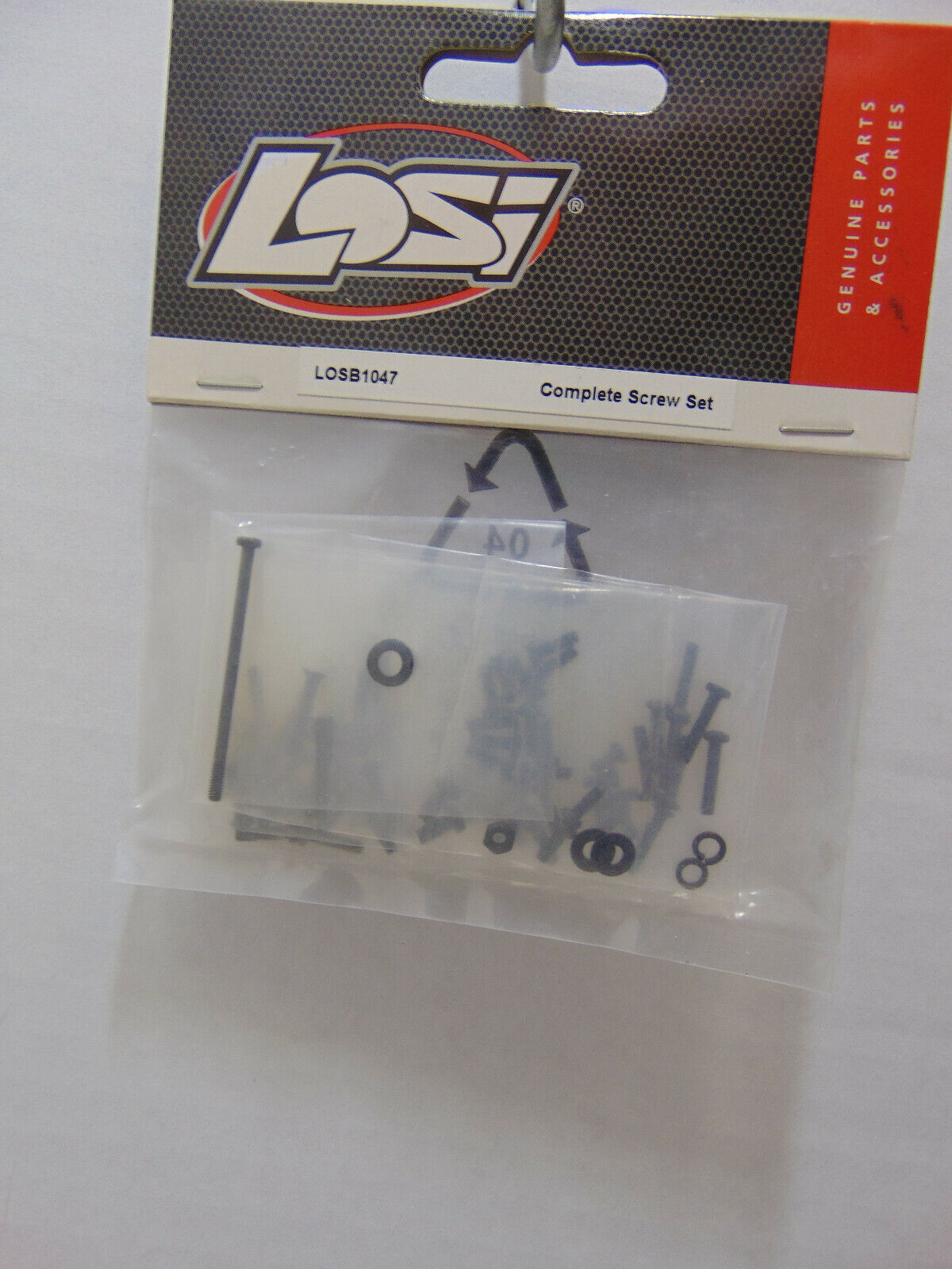 Team Losi Part #LOSB1047 Complete Screw Set (Mini-T)
