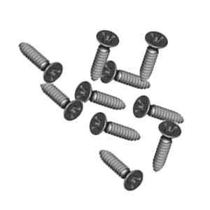 Serpent Part #SER1282 Screw CSH PH 3.5X9.5 (10) B12