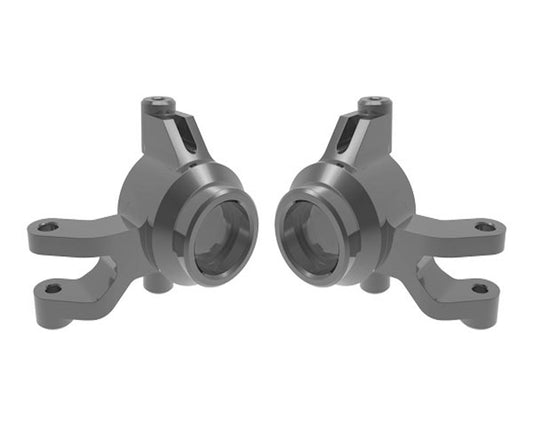Traxxas 10734-GRAY Gray Aluminum Left and Right Steering Blocks fits Mini Maxx
