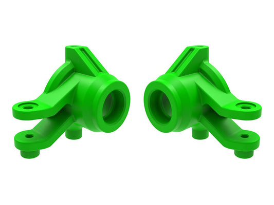 Traxxas 10736-GRN Steering Blocks Left and Right (Green) fits Mini Maxx