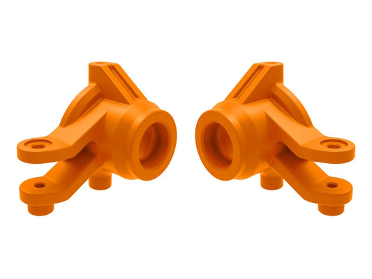 Traxxas 10736-ORNG Steering Blocks Left and Right (Orange) fits Mini Maxx