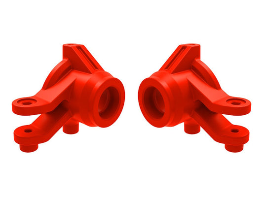 Traxxas 10736-RED Steering Blocks Left and Right (Red) fits Mini Maxx