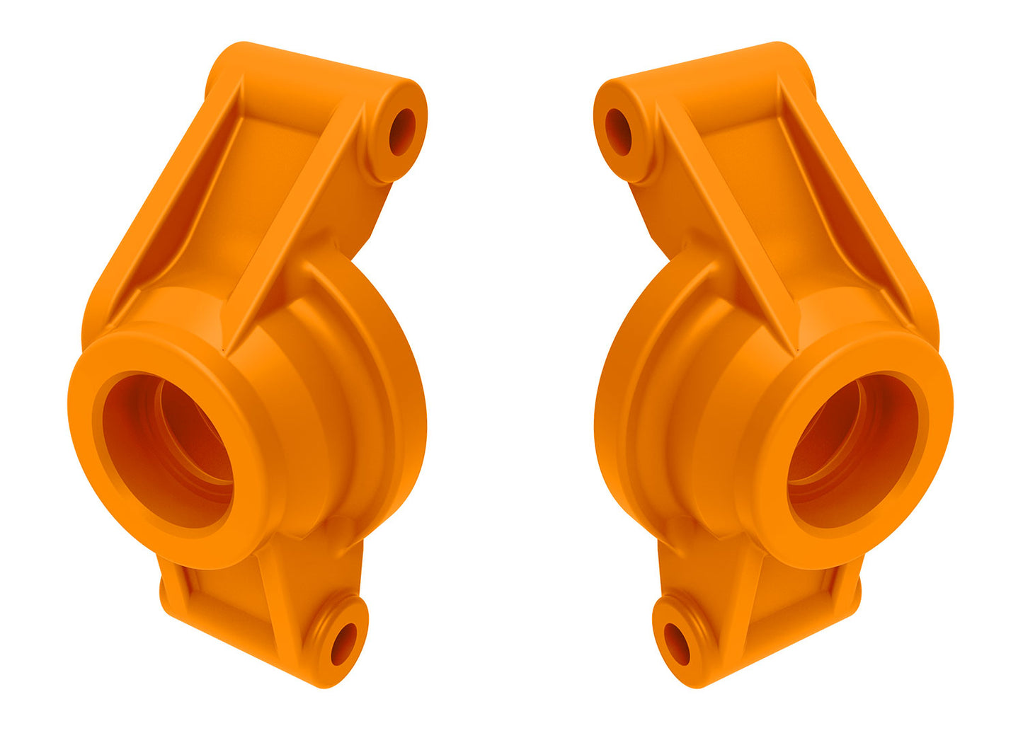 Traxxas Orange Stub Axle Carriers (L&R)