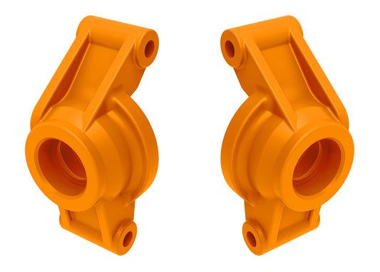 Traxxas Orange Stub Axle Carriers (L&R)