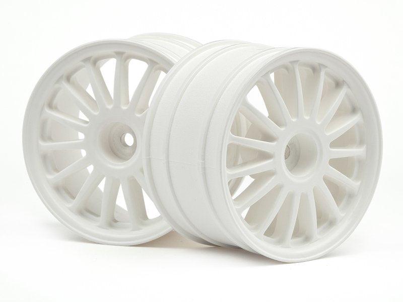 HPI Racing 108075 WR8 Tarmac Wheel White (2.2"/57x35mm/2pcs) Ken Block WR8 - PowerHobby