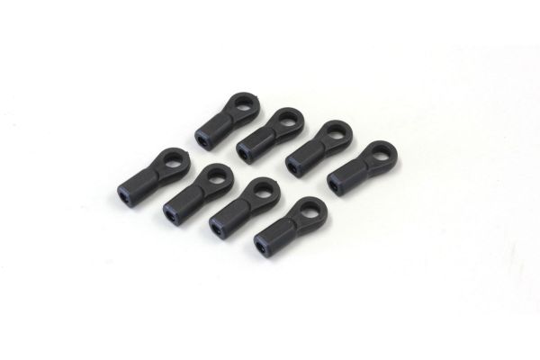 Kyosho Part #1296 6.8mm Ball End (12 Pcs) - Black