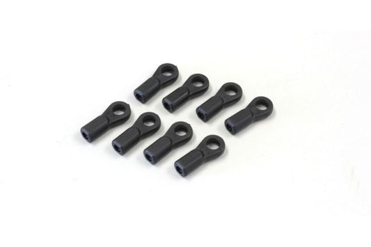 Kyosho Part #1296 6.8mm Ball End (12 Pcs) - Black