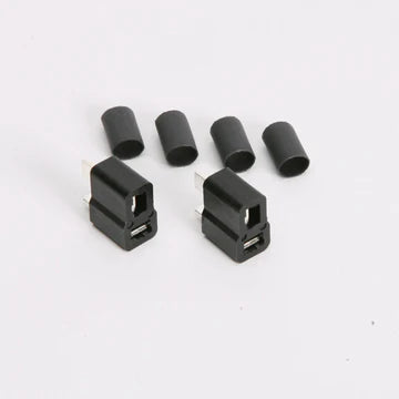 Deans Part #WSD1312 Ultra Plug HB Female 2 Pack (3/16 Shrink)
