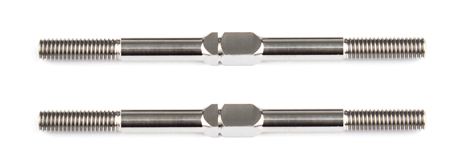 FT Titanium Turnbuckles, M3x48 mm/1.875 in, silver