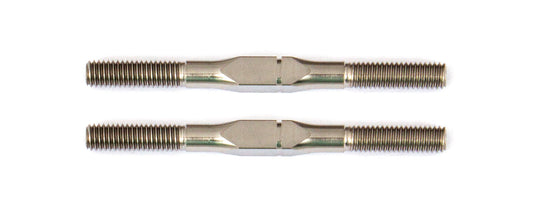 FT Titanium Turnbuckles, M3x38 mm/1.50 in, silver
