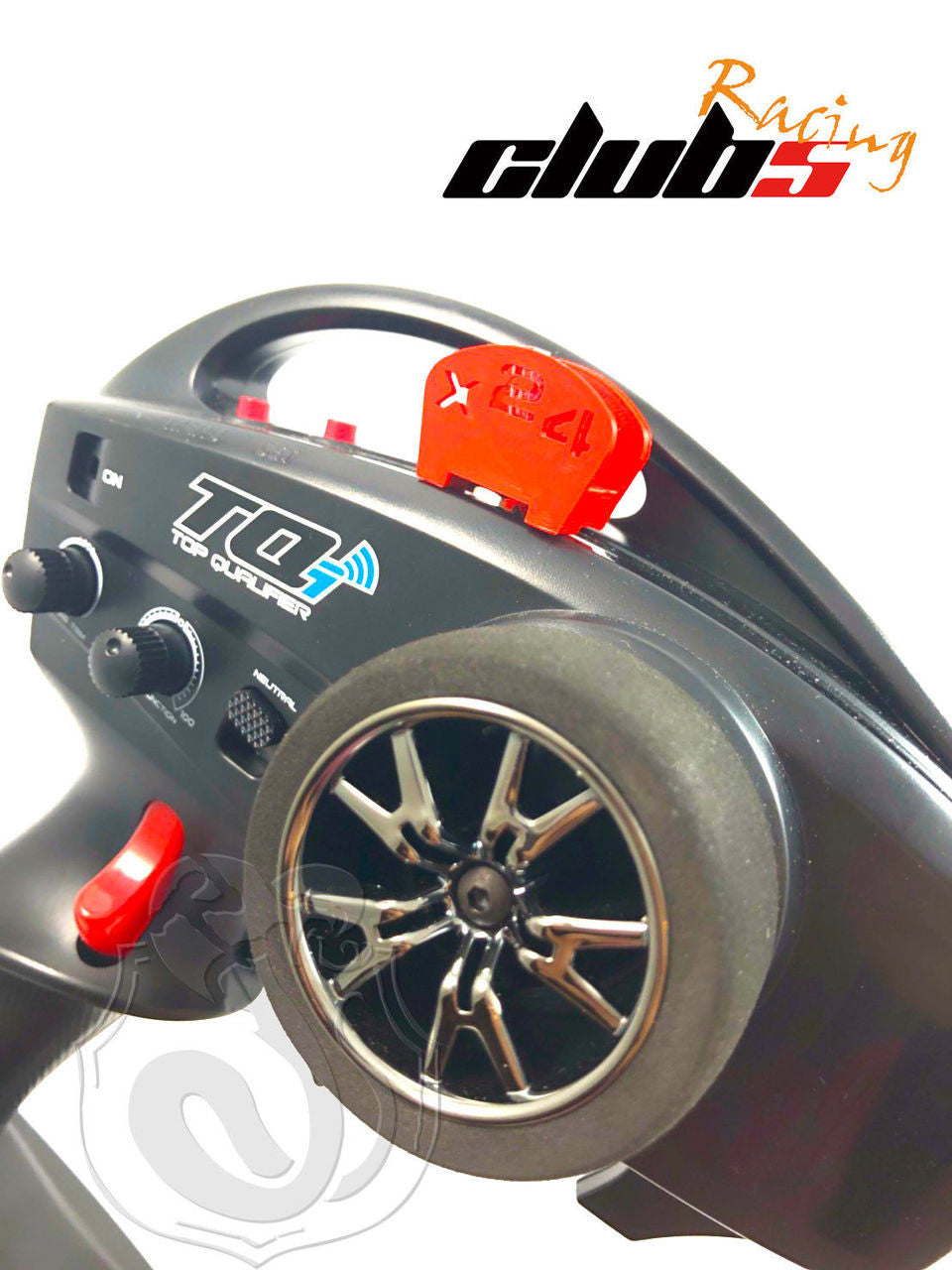 Club 5 Racing Part #C-S1515 Differential Lock Switch Protector for TRX-4 TQi Transmitter