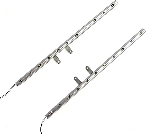 LESU RC Part #TH15879 LED Side Marker Lights Side Skirts Lamp Compatible with DIY Tamiya 1/14 Model 2Axle Tractor Truck