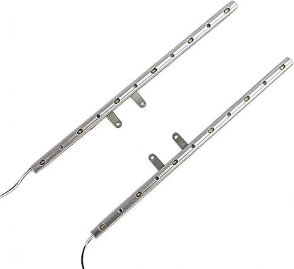LESU RC Part #TH15879 LED Side Marker Lights Side Skirts Lamp Compatible with DIY Tamiya 1/14 Model 2Axle Tractor Truck