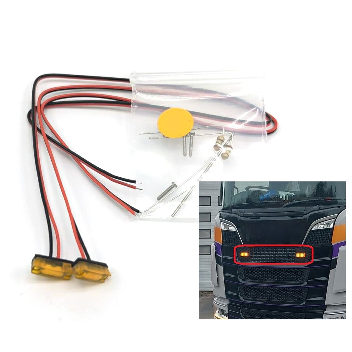 LESU Front Light Cabin LED Lamp