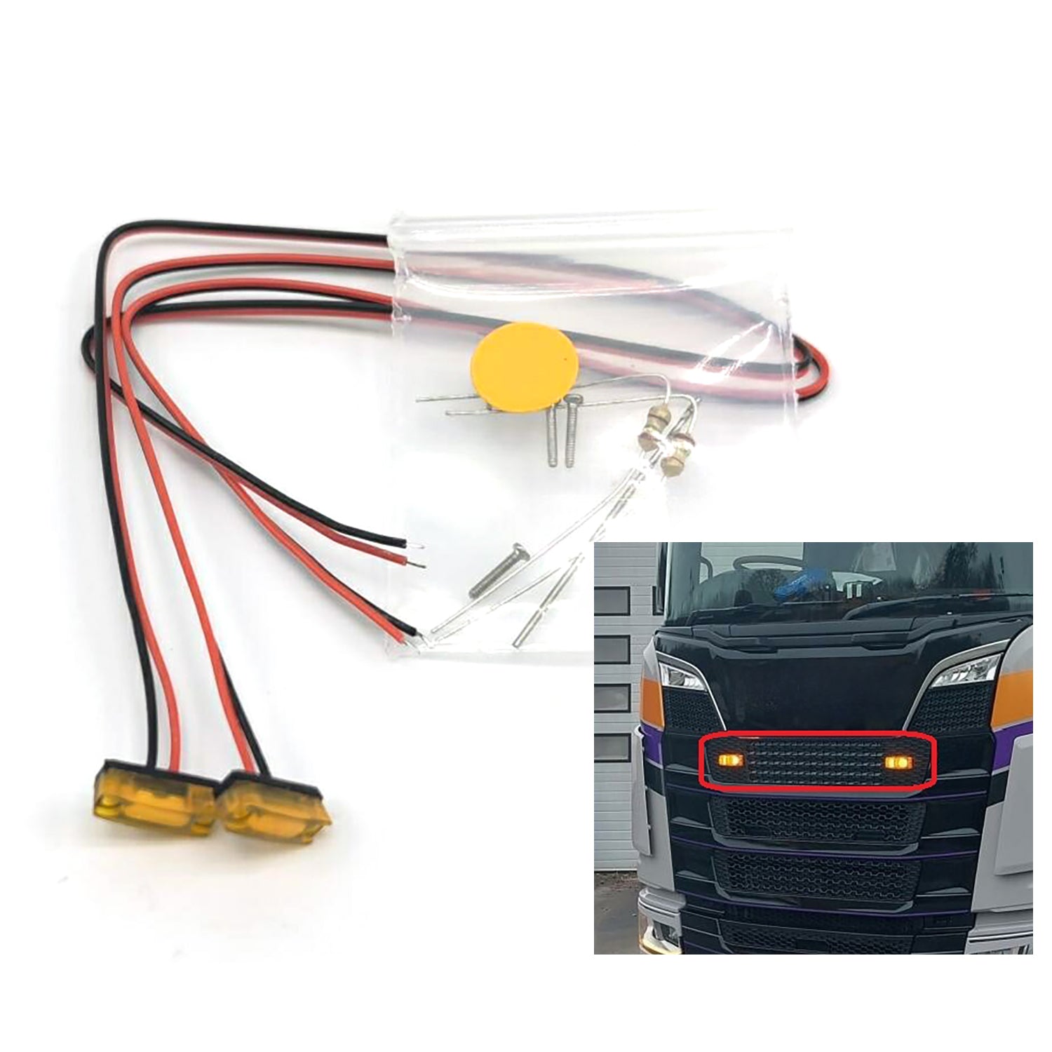 LESU Front Light Cabin LED Lamp