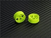 PN Racing Mini-Z 2WD Machine Cut 5 Spoke Front Wheel F2 Yellow Part#: 205YF2