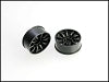 PN Racing Part#: 210BF1 Mini-Z 2WD Machine Cut 10 Spoke Front Wheel F1 Black