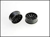 PN Racing Mini-Z 2WD Machine Cut 10 Spoke Front Wheel F2 Black Part#: 210BF2