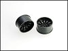 PN Racing Part#: 210BR1 Mini-Z 2WD Machine Cut 10 Spoke Rear Wheel R1 Black