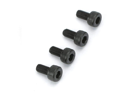 DU-BRO Part #2121 Metric Socket Head Cap Screws 3mm x 6 (4ct) – Black Oxide RC Hardware